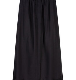 Ruby Tuesday SABIA long skirt with embro details at hem ANTHRACITE