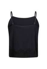 Ruby Tuesday SABEAU singlet with embro details ANTHRACITE