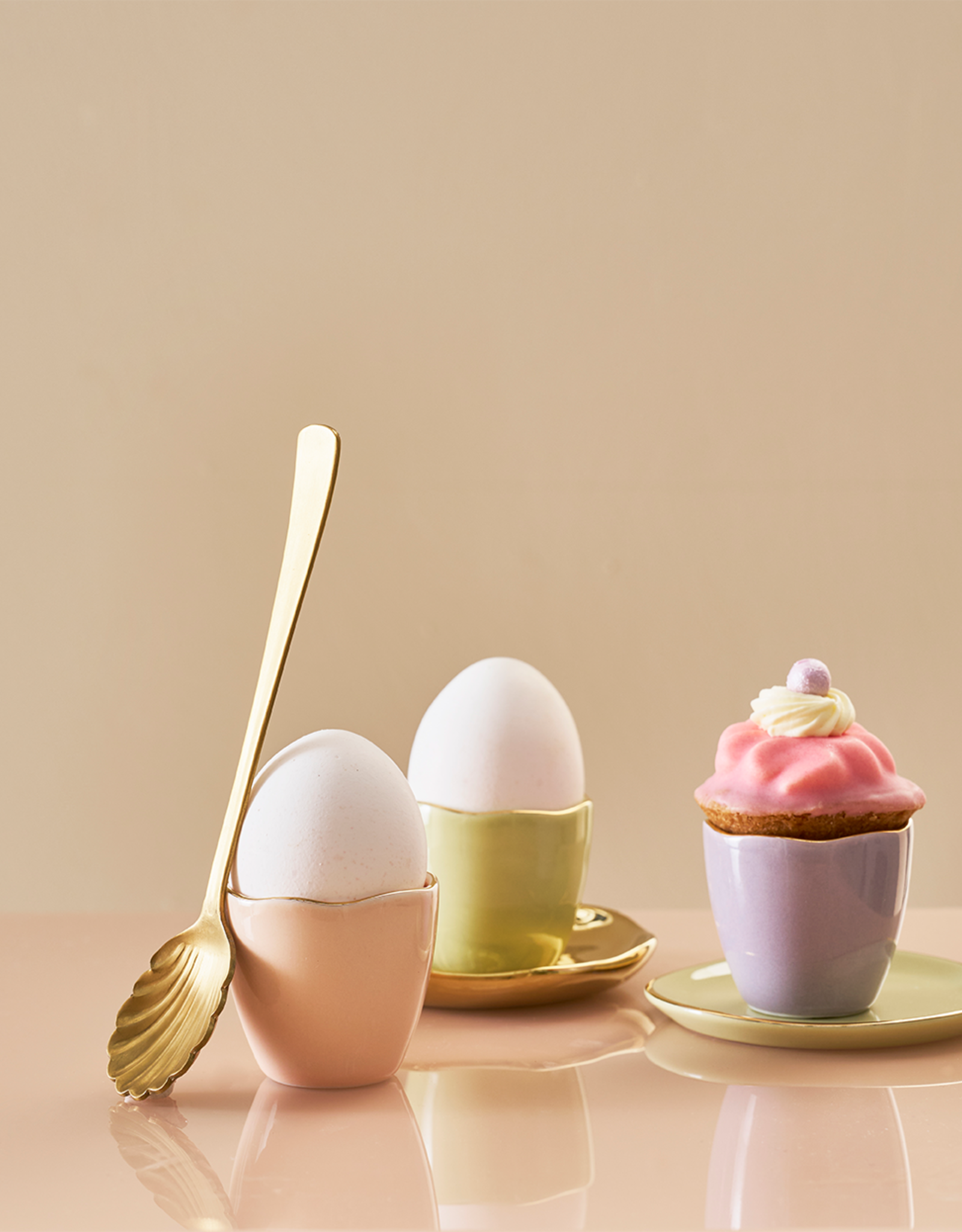 Urban Nature Culture UNC Good Morning egg cup old pink set of 2 - 107779