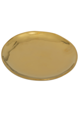 Urban Nature Culture Urban Nature Culture Good Morning plate gold, Ø14 cm Urban Nature Culture Urban Nature Culture Good Morning plate gold, Ø14 cm