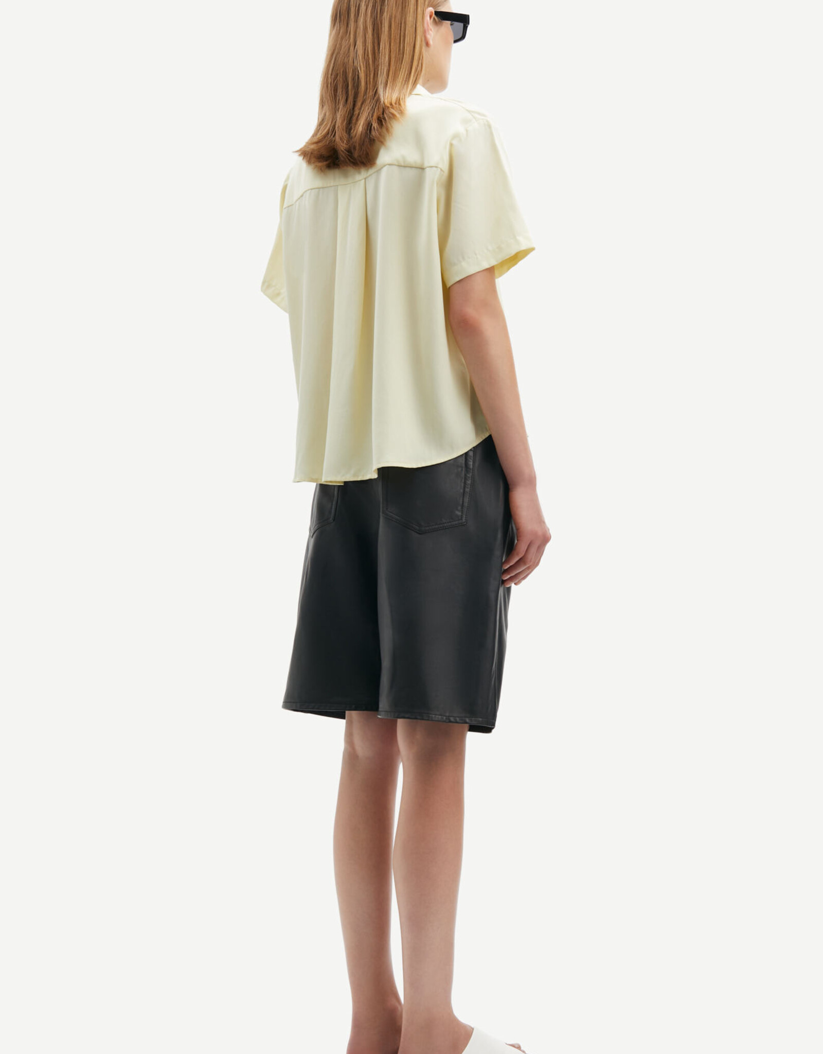 Samsoe Samsoe MINA SS SHIRT 14028 PEAR SORBET