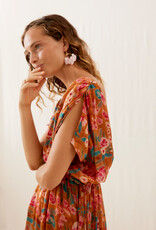 LOUISE MISHA DRESS GUADALARA CINNAMON POPPY BLOOM