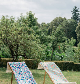 LOUISE MISHA BEACH TOWEL LANA BLUE SUMMER MEADOW