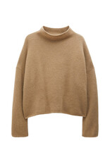 Filippa K Mika Yak Funnelneck Sweater Taupe