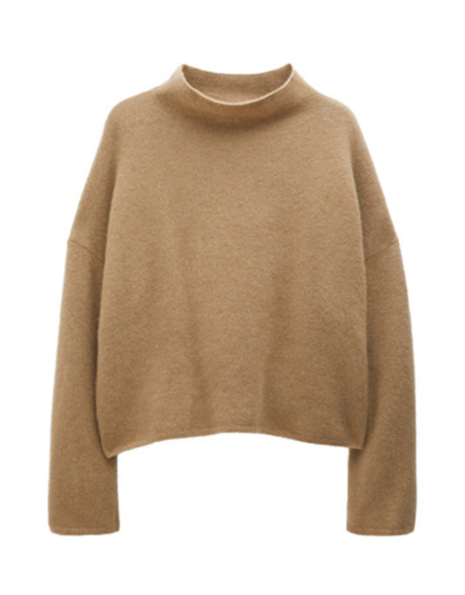 Filippa K Mika Yak Funnelneck Sweater Taupe