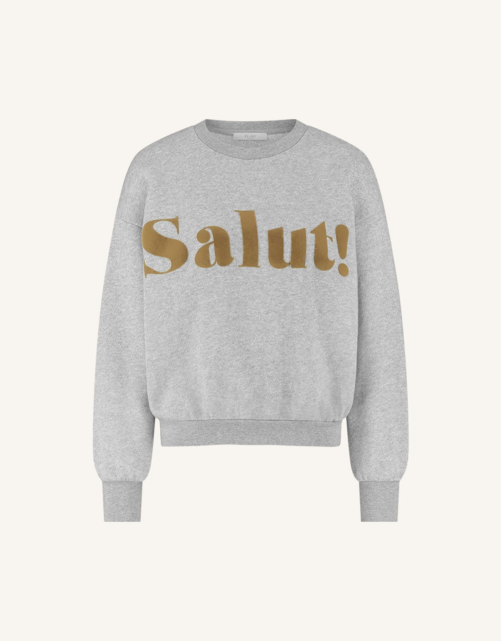 By-bar bibi salut sweater grey melee