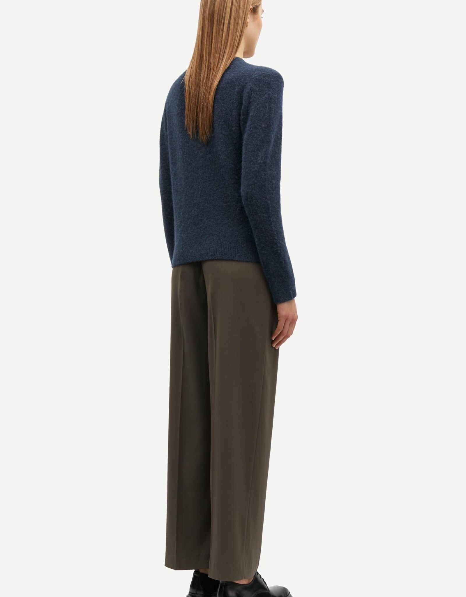 Samsoe Samsoe NOR SHORT CARDIGAN 7355 OUTER SPACE