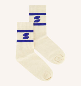 By-bar logo sparkle socks kingsblue