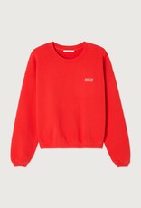 American Vintage IZU03AE25 IZUBIRD SWEAT COURT FRAISE VINTAGE