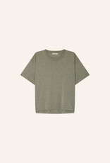 Sessun TOO Short sleeve wide T-shirt Thyme