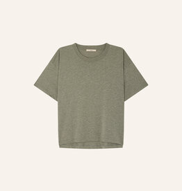 Sessun TOO Short sleeve wide T-shirt Thyme