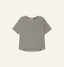 Sessun TOOLI Short sleeve wide T-shirt Sandblack
