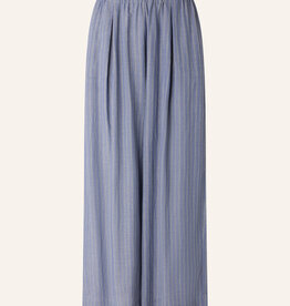 Sessun ISLA MINIMA Wide elastic pant Chambray Blue