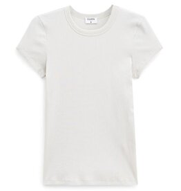 Filippa K Fine Rib Tee Dusty Beig