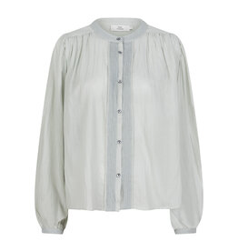 Ruby Tuesday ILENE long sleevs pleated blouse Light emerald green