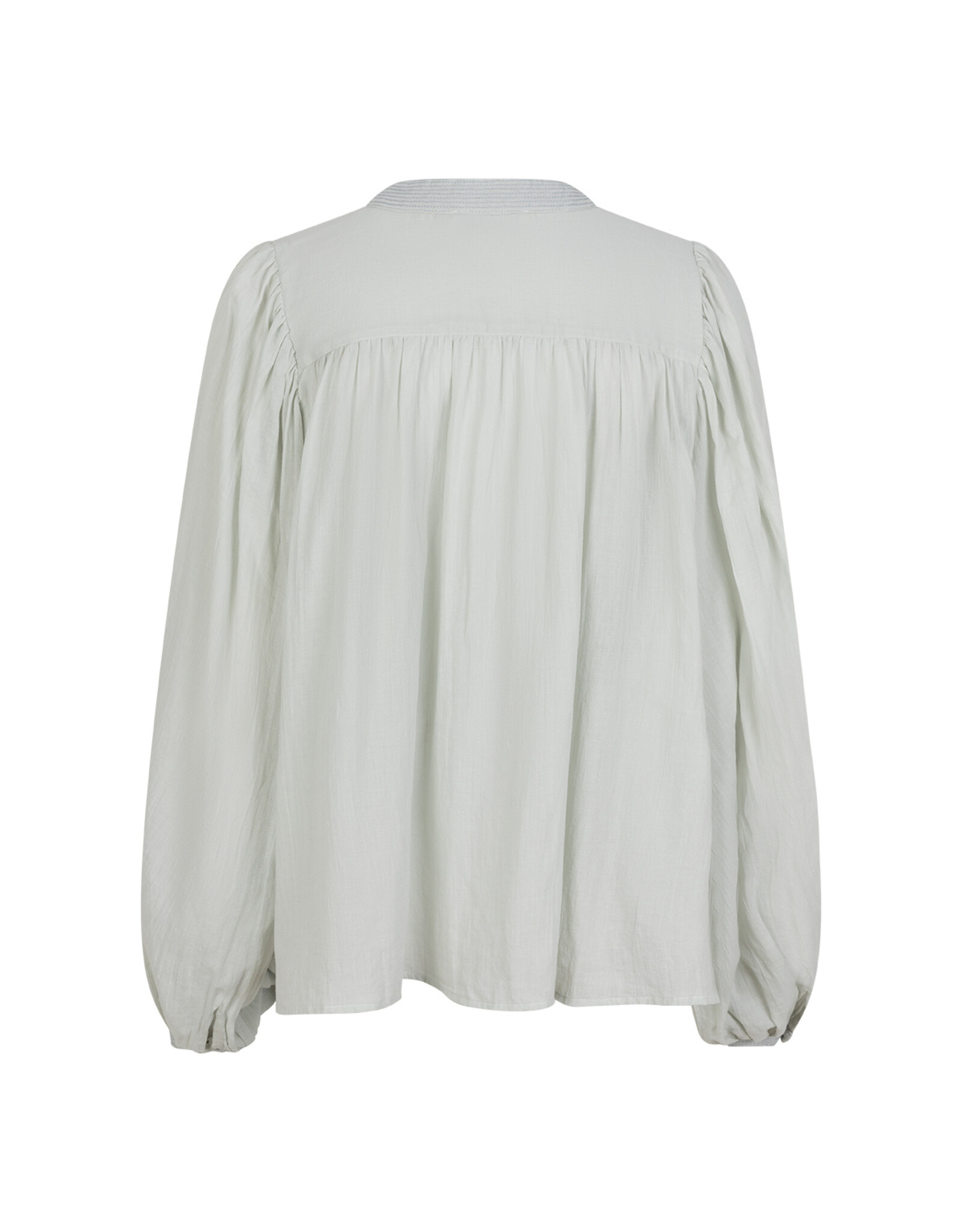 Ruby Tuesday ILENE long sleevs pleated blouse Light emerald green