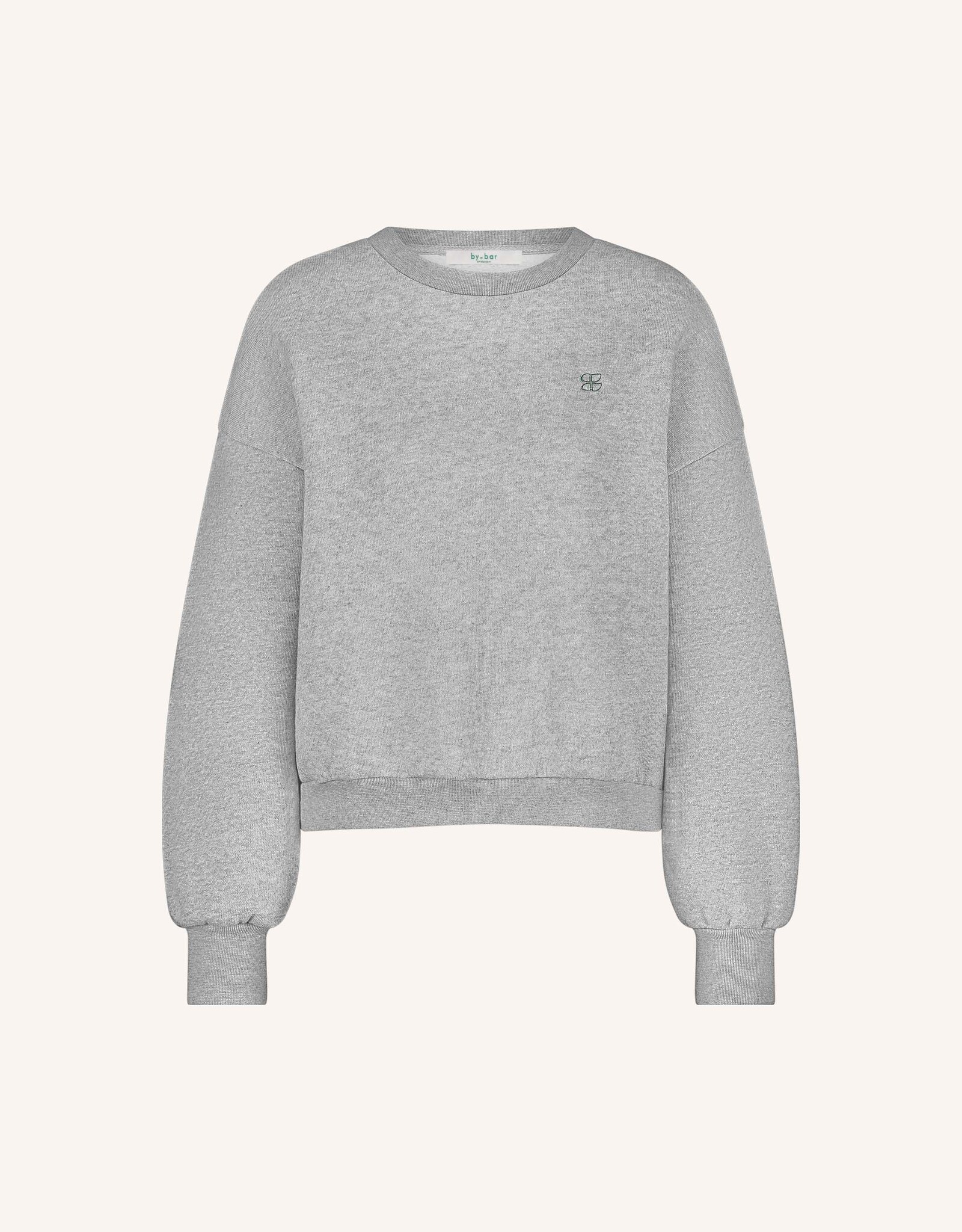 By-bar bibi lucky curve sweater grey melee