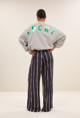 By-bar bibi lucky curve sweater grey melee