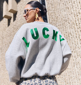 By-bar bibi lucky curve sweater grey melee