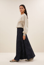 By-bar bodil sparkle sweater gold