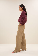 By-bar benji lurex pants gold