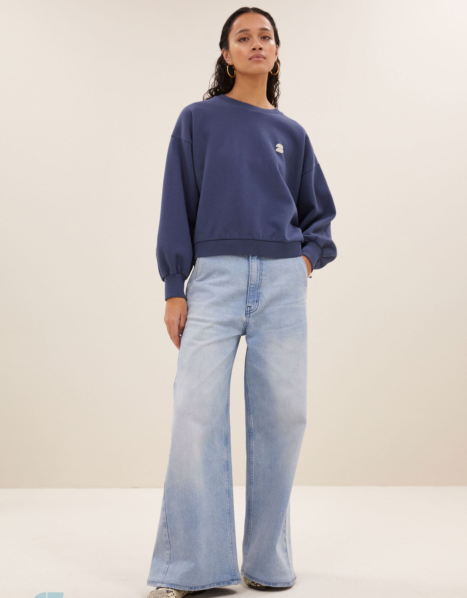 By-bar sen pants denim
