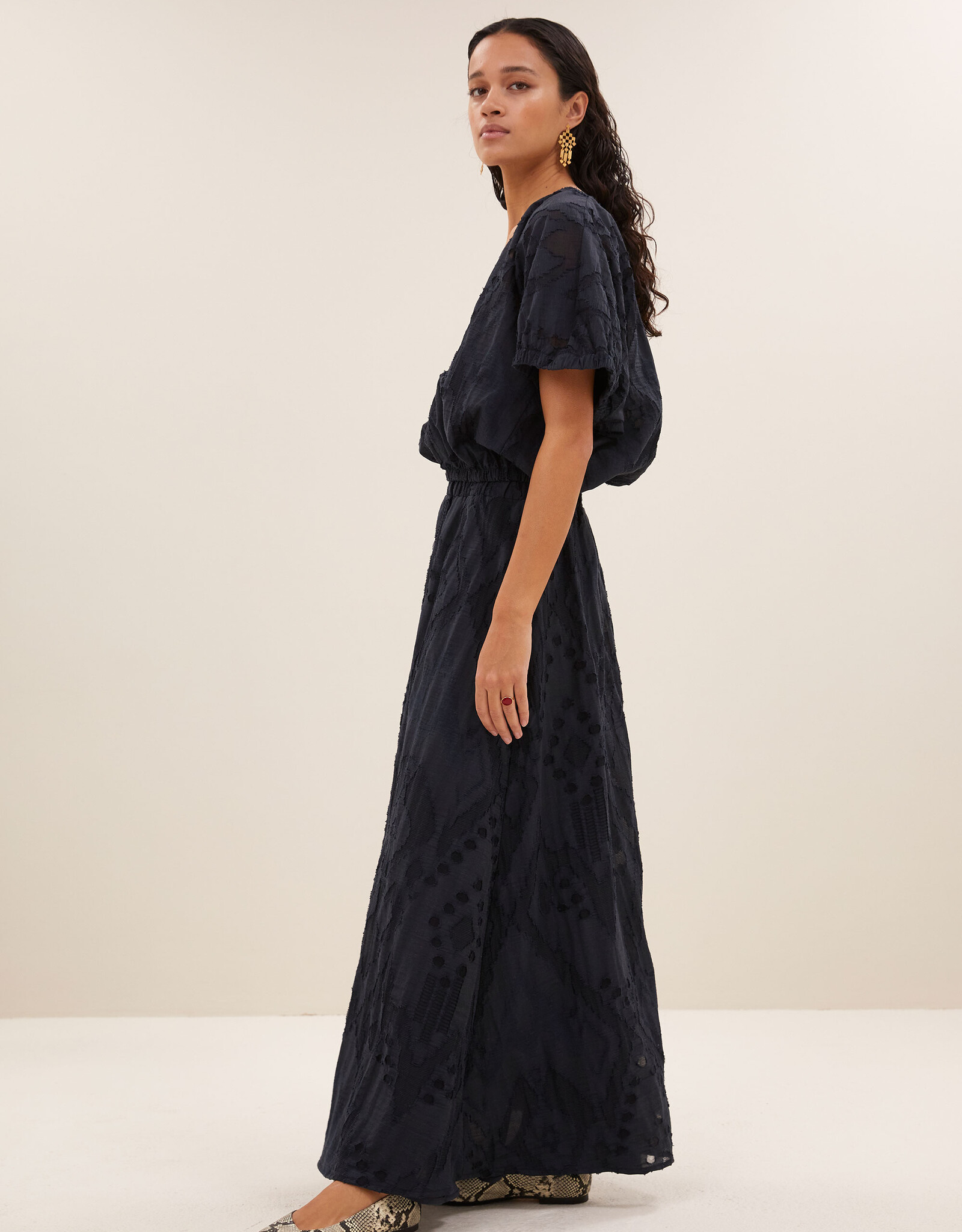 By-bar mabel mist blouse midnight