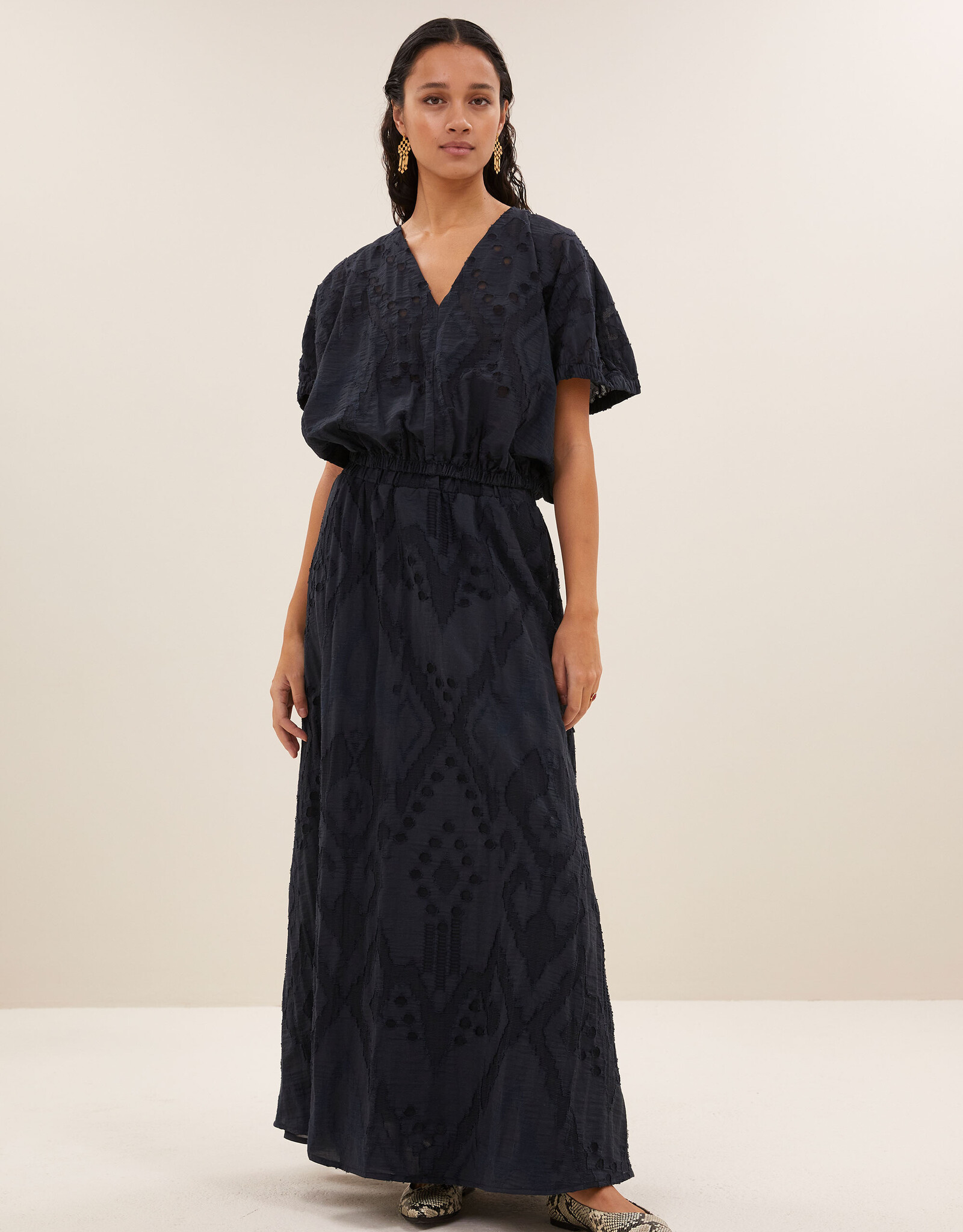 By-bar mabel mist blouse midnight