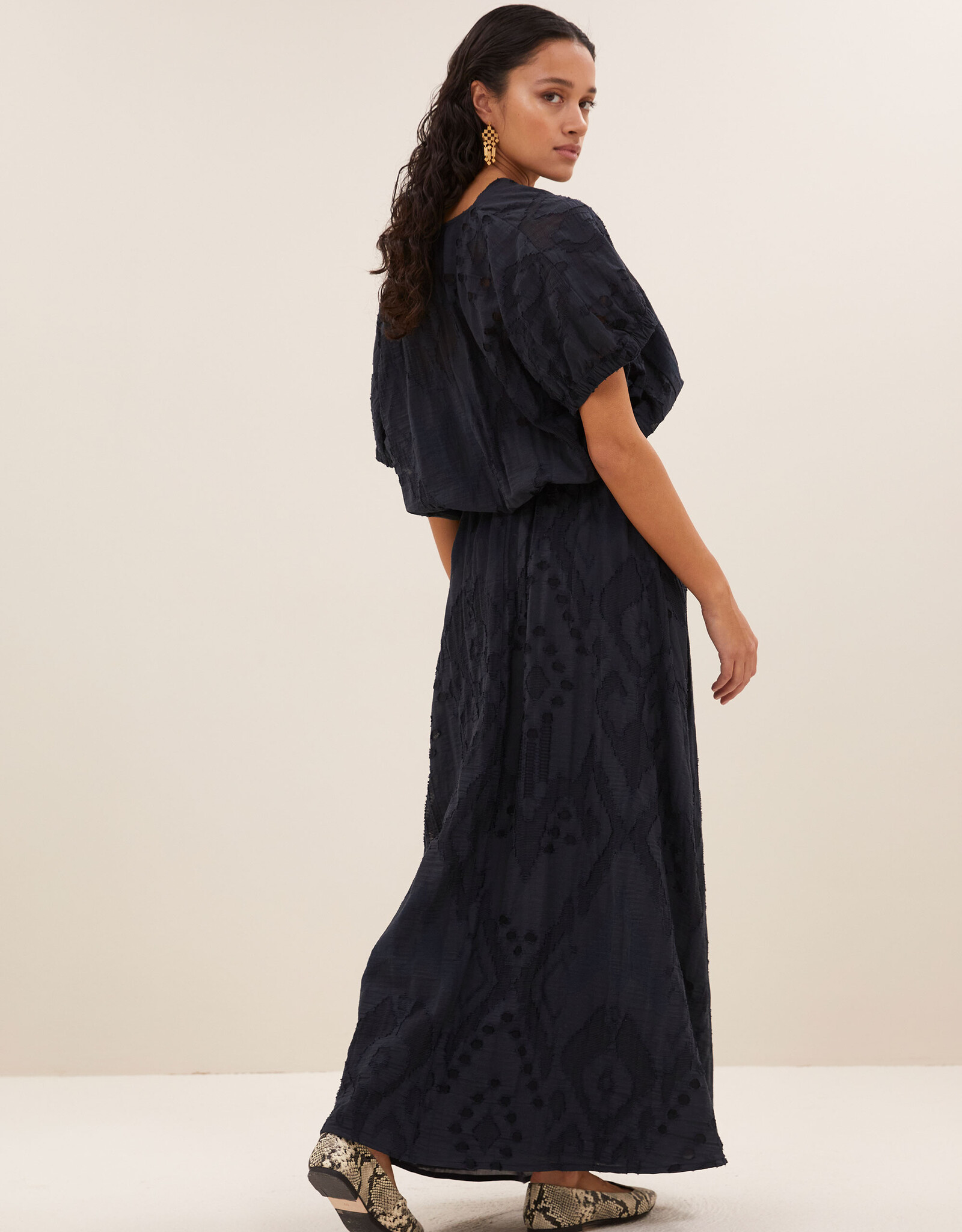 By-bar mabel mist blouse midnight