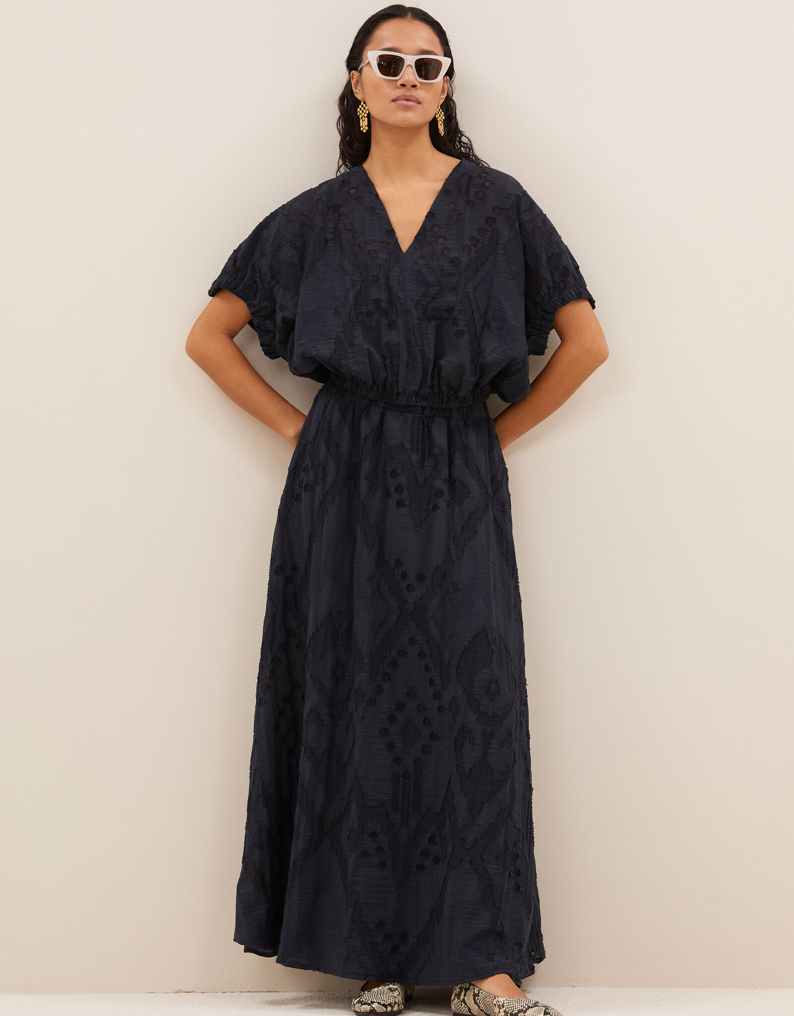 By-bar mabel mist blouse midnight