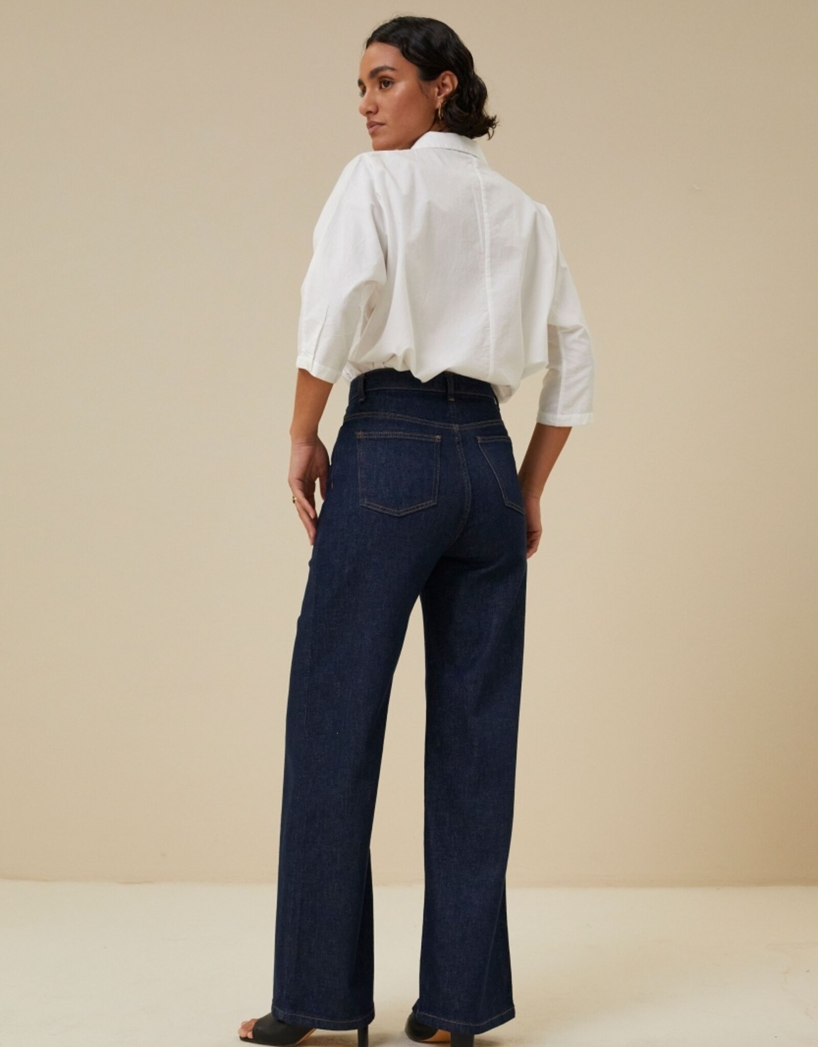 By-bar lina pants dark denim