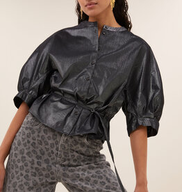 By-bar christi silver blouse silver