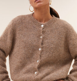By-bar cleo natural cardigan biscuit