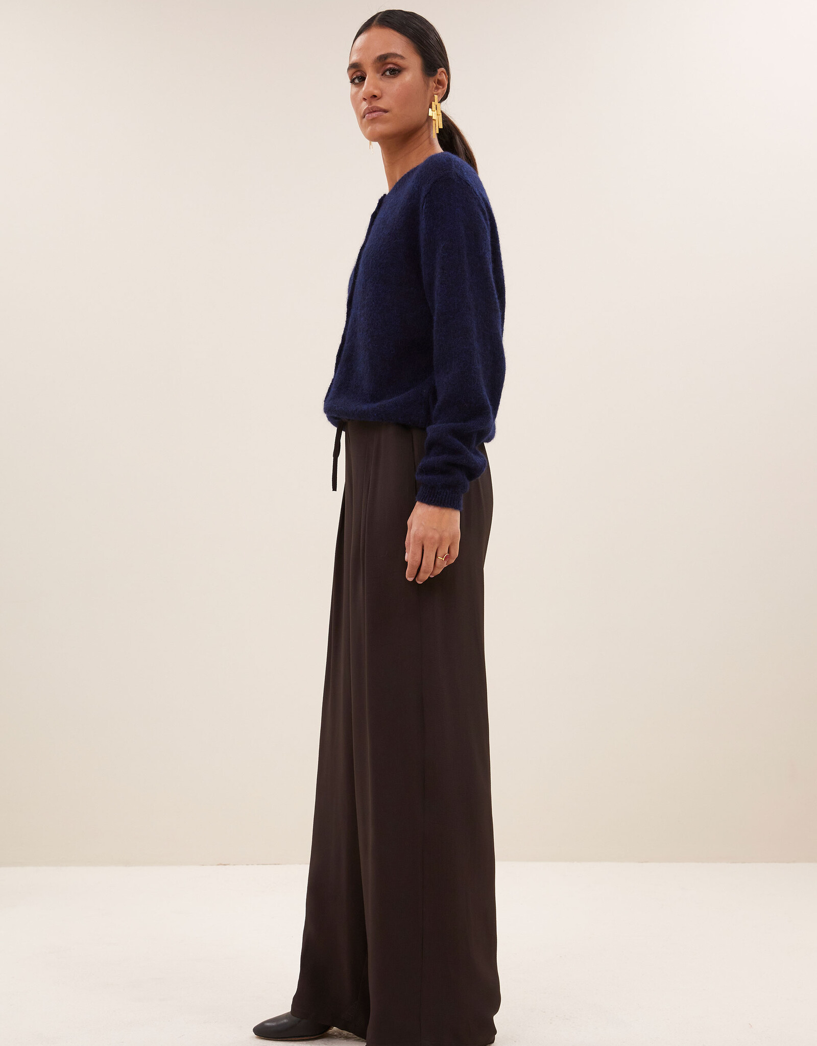 By-bar cleo cardigan midnight