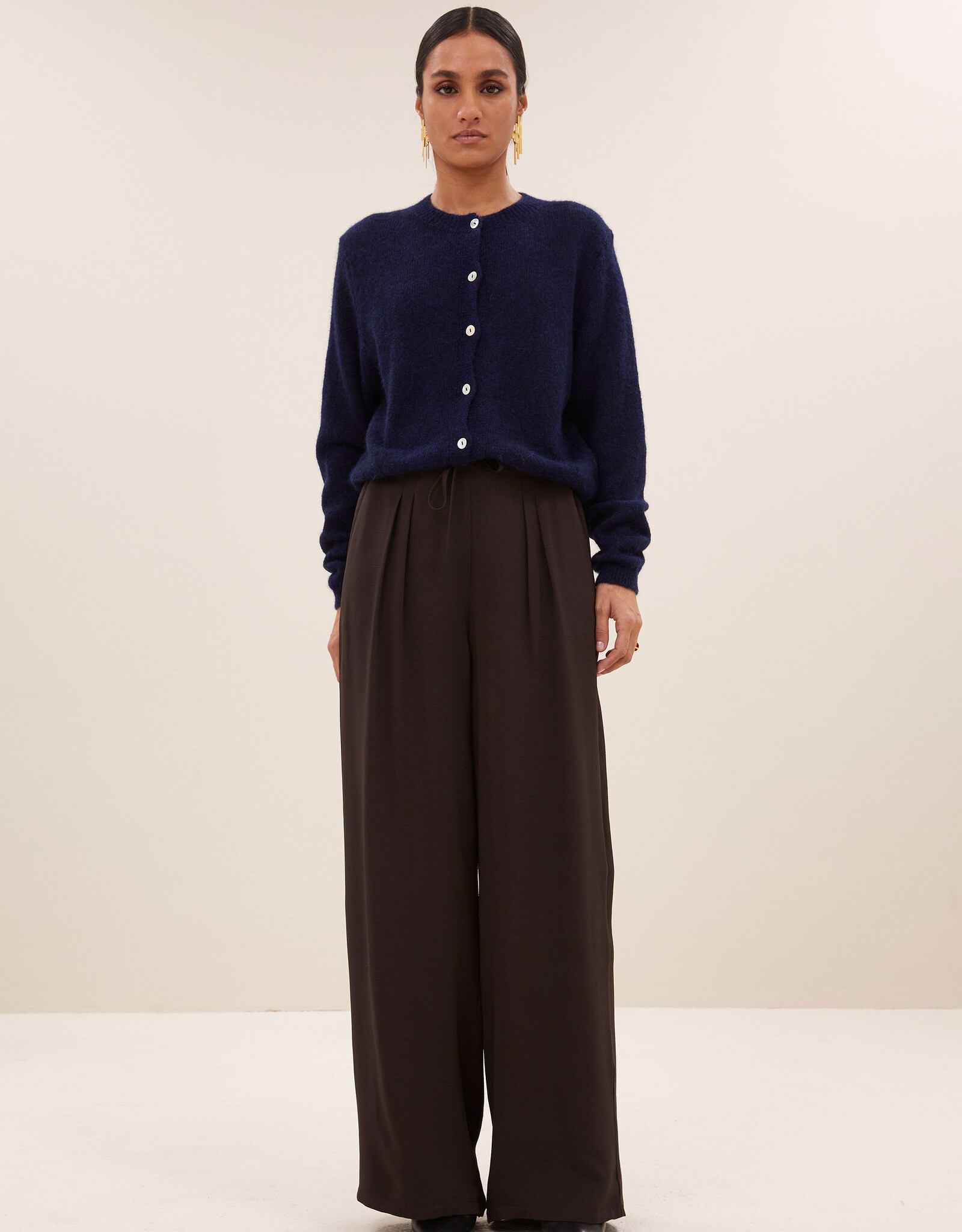 By-bar cleo cardigan midnight