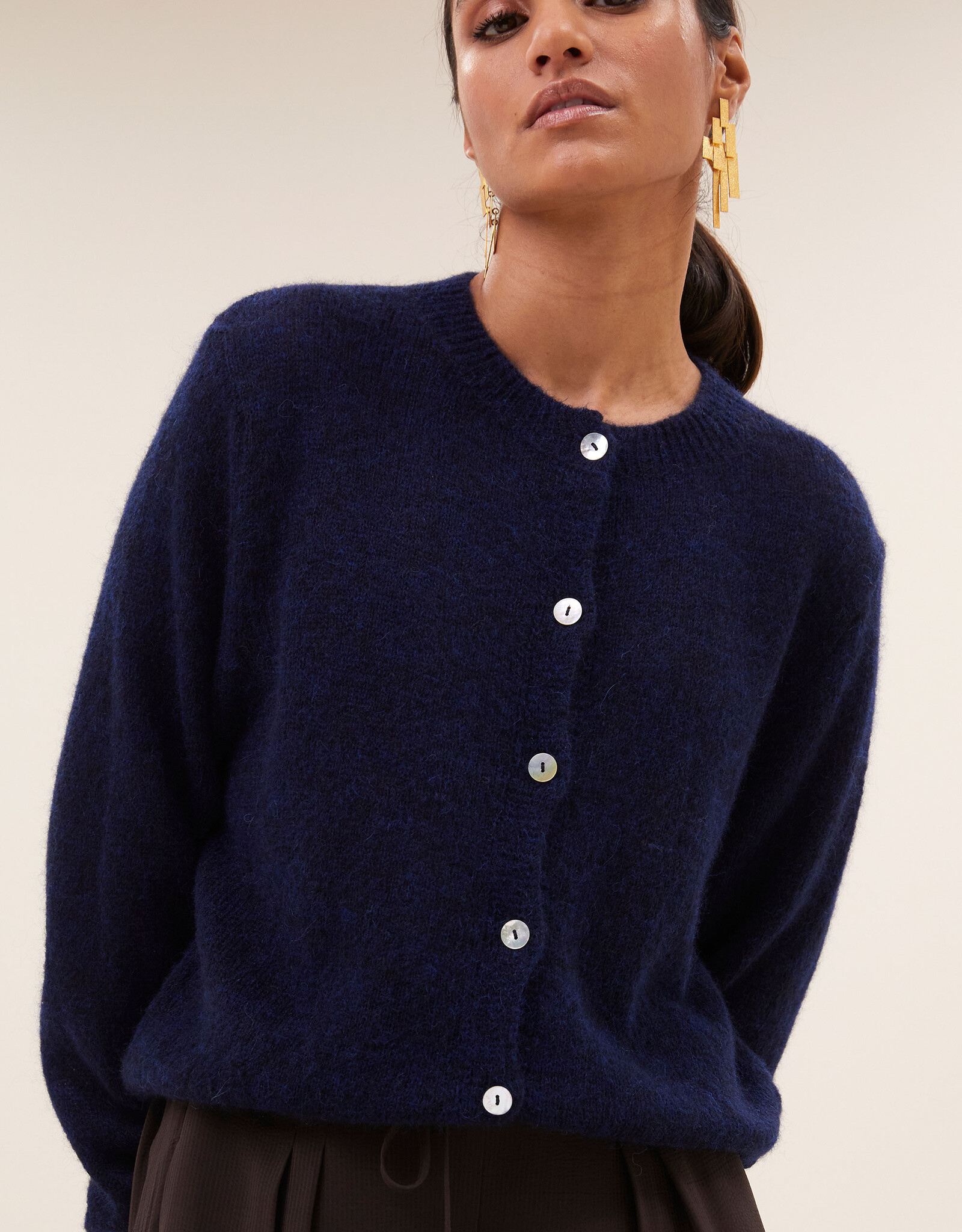 By-bar cleo cardigan midnight