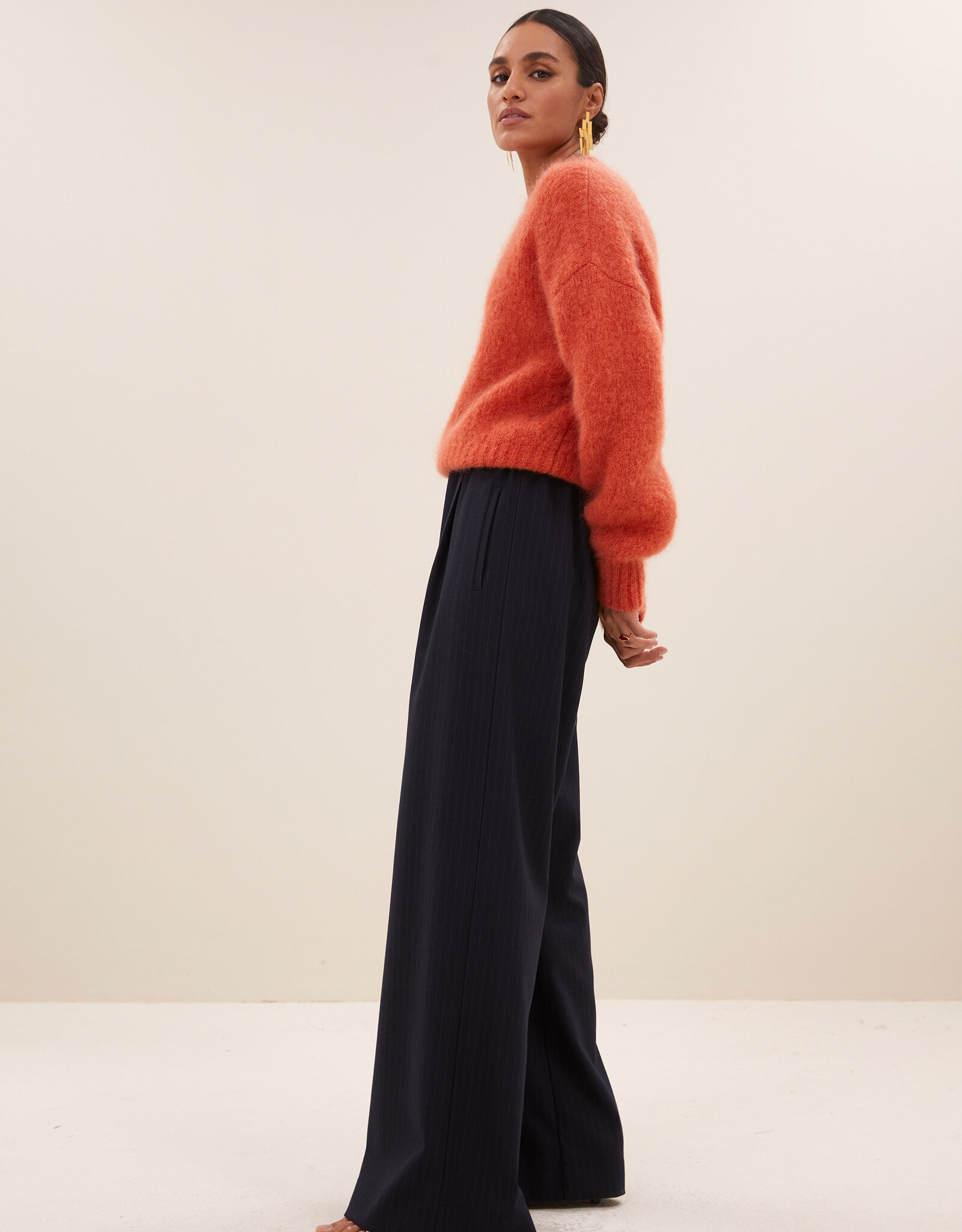 By-bar sonny pullover chili red