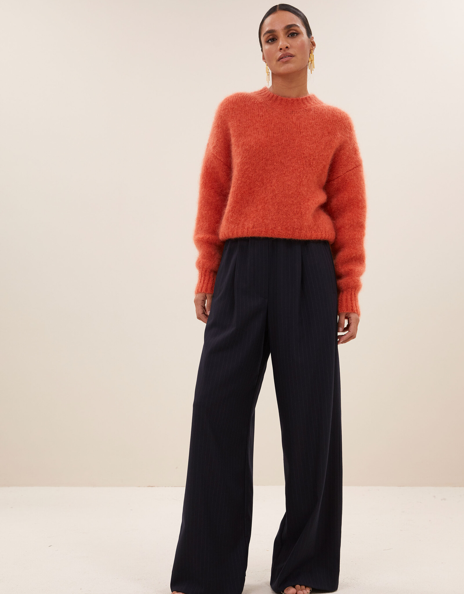 By-bar sonny pullover chili red