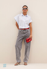 By-bar begum grey pants grey denim