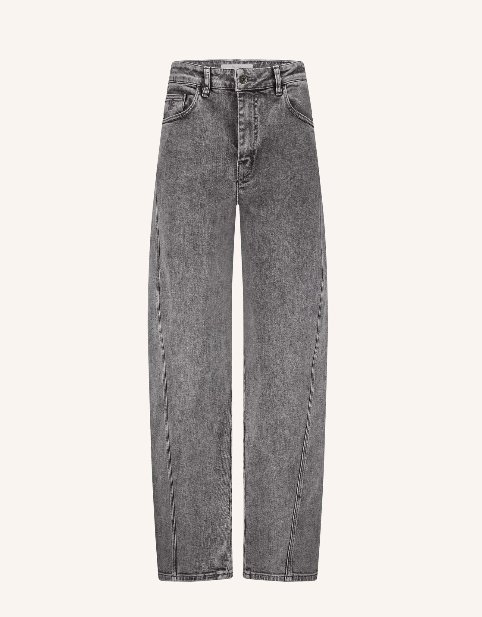 By-bar begum grey pants grey denim