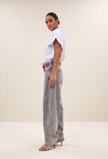 By-bar begum grey pants grey denim
