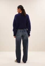 By-bar lew dark denim pants dark denim