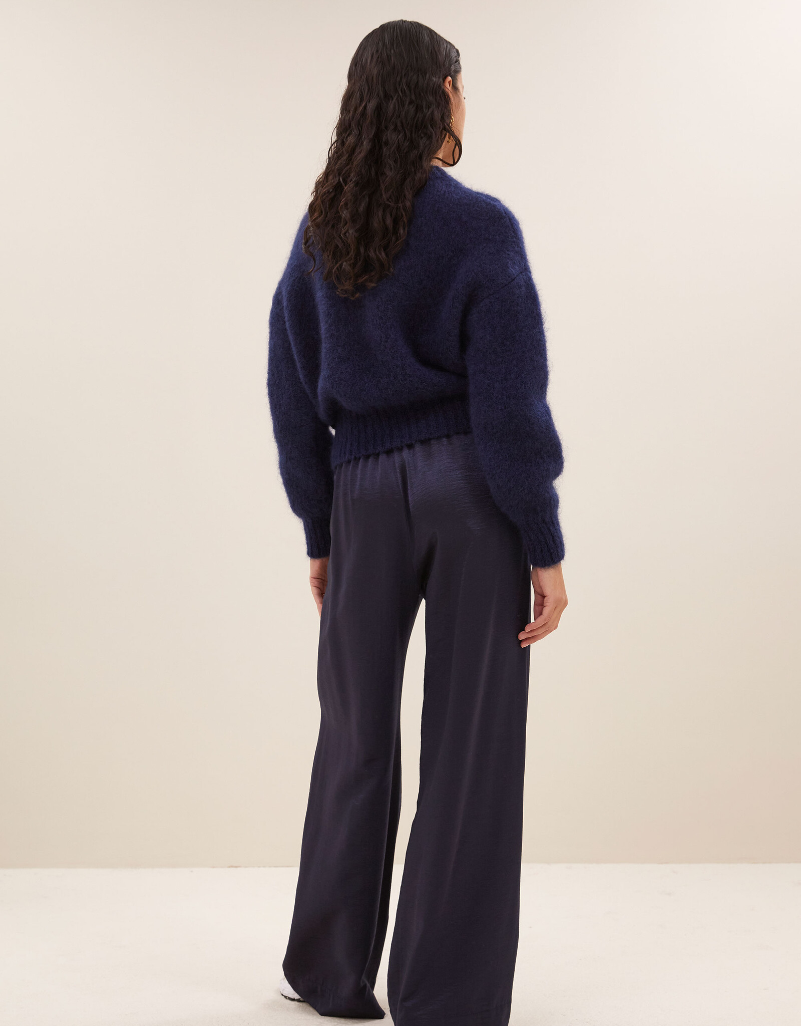 By-bar benji metallic pants midnight