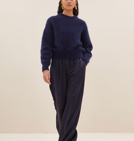 By-bar benji metallic pants midnight
