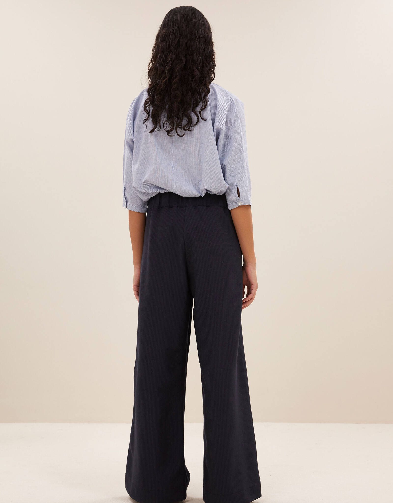 By-bar benji copper stripe pants copper stripe