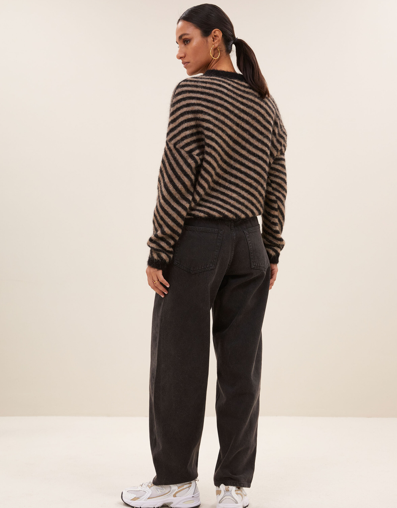 By-bar lew black pants jet black