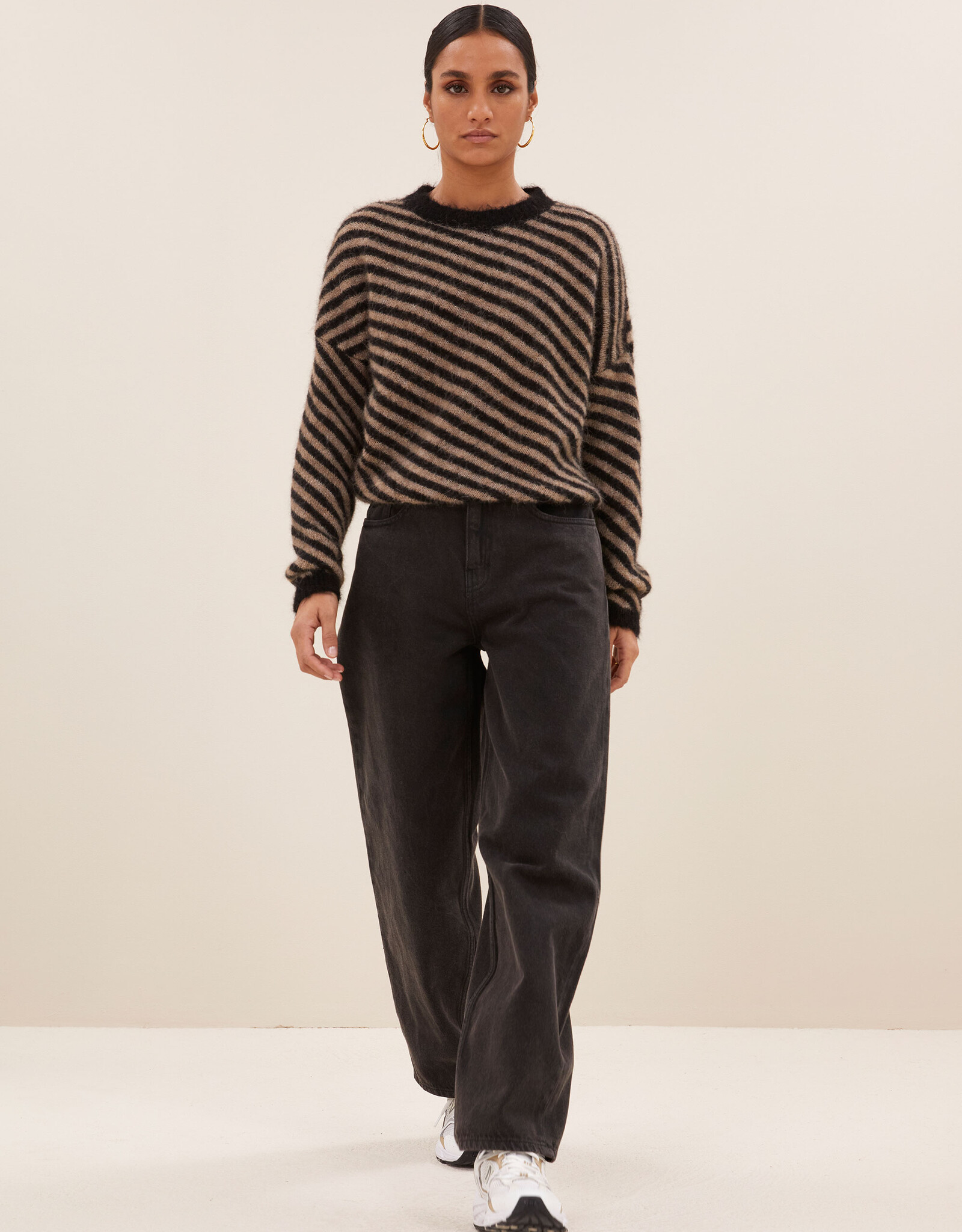 By-bar lew black pants jet black