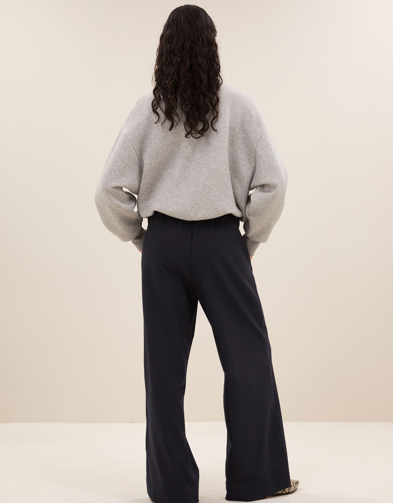 By-bar bibi ready sweater grey melee