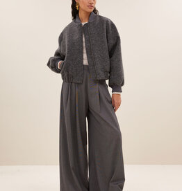 By-bar aleksi jacket dark grey