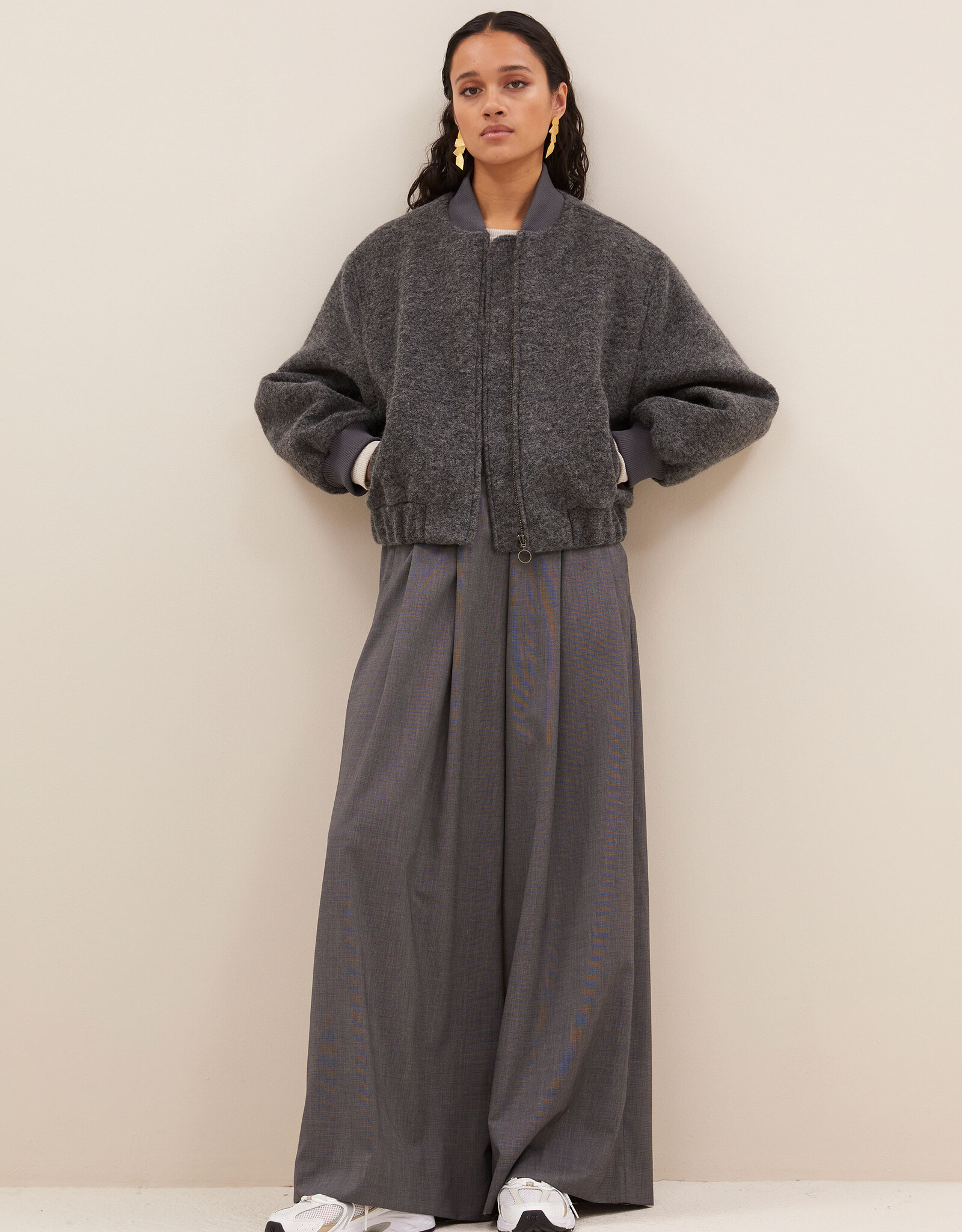 By-bar aleksi jacket dark grey